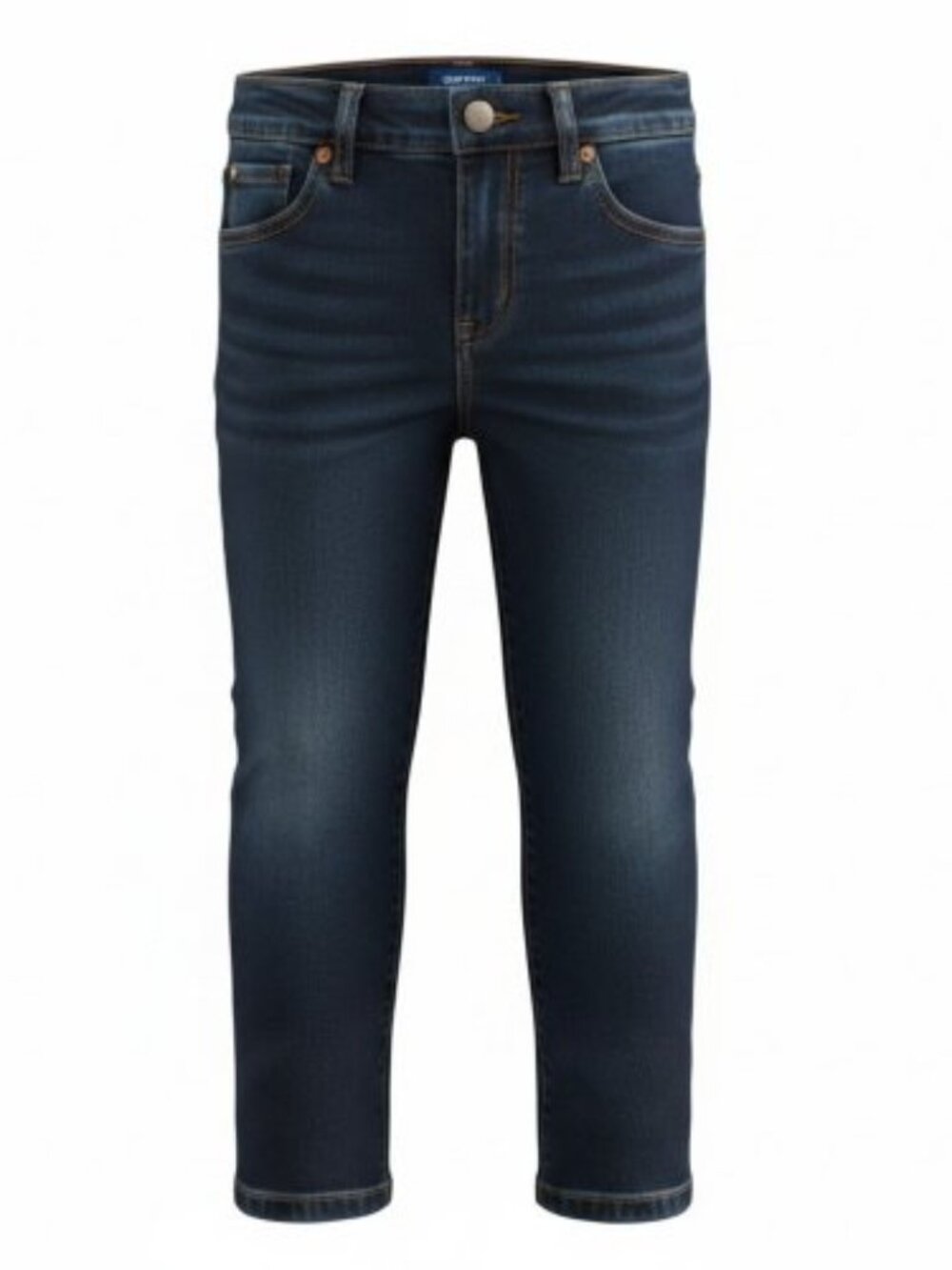 OLD NAVY Straight Slim Stretch Denim Jeans Girls Size 6 Adjustable Waist